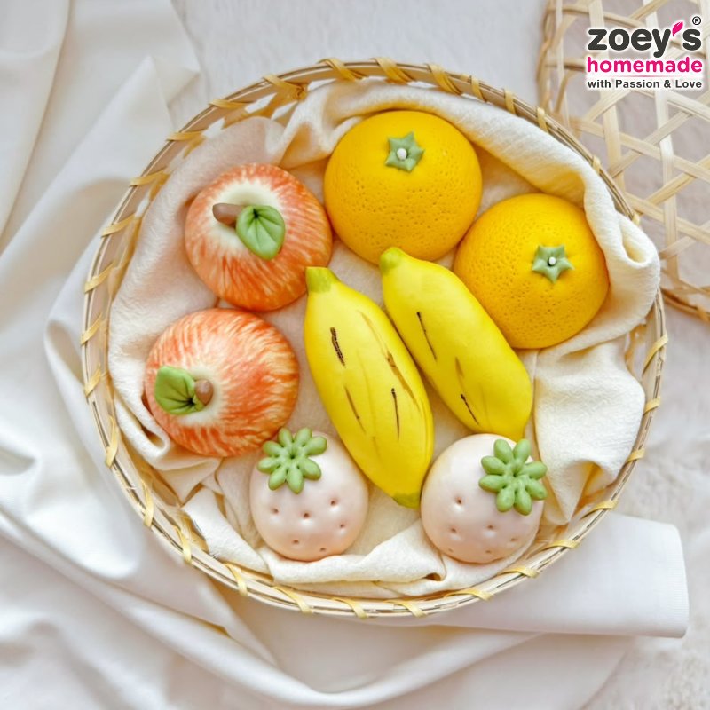 【中秋限定】丰果满园 中秋馒头 Harvest Fruit Bun Set （8pcs)