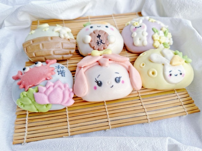 【中秋限定】Mooncake Bun 中秋刈包(6粒)
