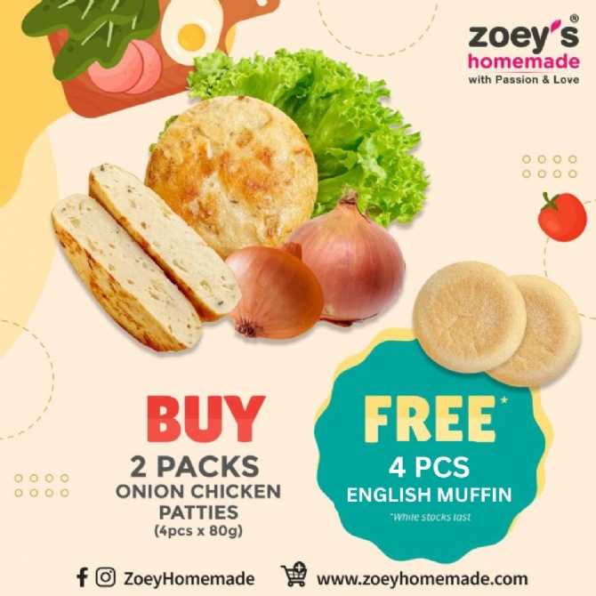 Onion Chicken Patties Combo Set