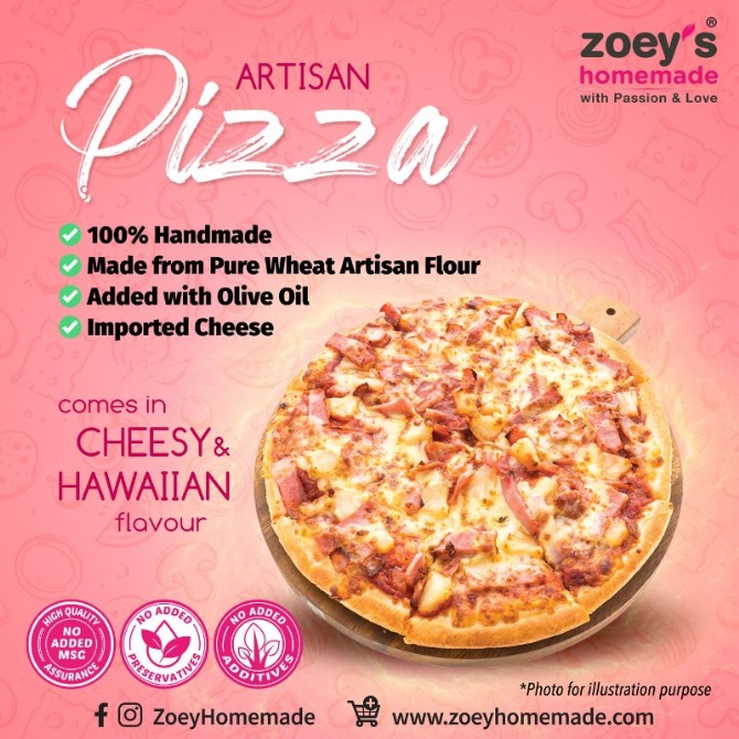 Handmade Pizza 手工披萨 (1pc)